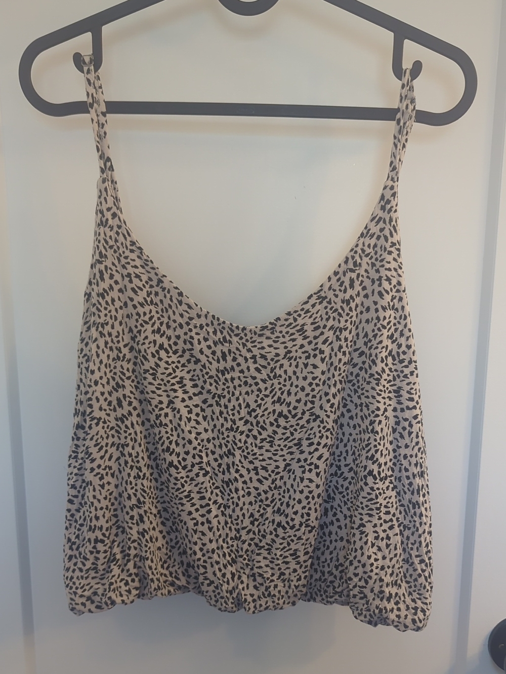 Z Supply Beige and Black Tank Top